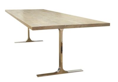 Hazen Table - rustic grey - Made from reclaimed wood by Urban Woods